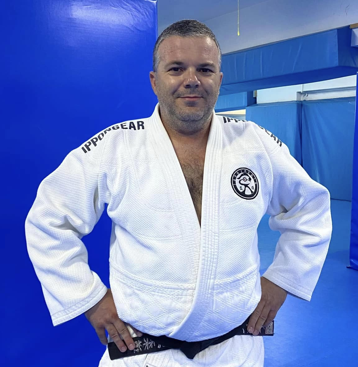 Antonio en el tatami